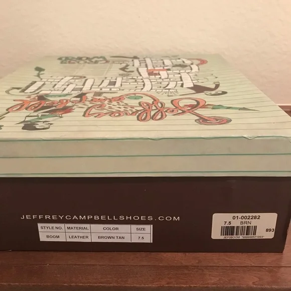 EUC Jeffrey Campbell ‘Boom’ Leather Boots / Size 7.5 - Picture 9 of 10